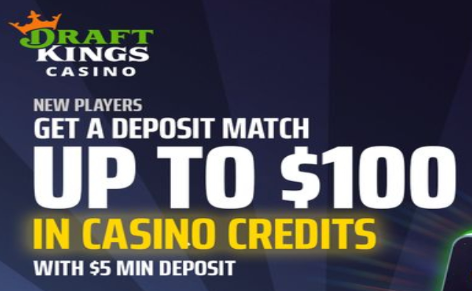 DraftKings casino welcome bonus