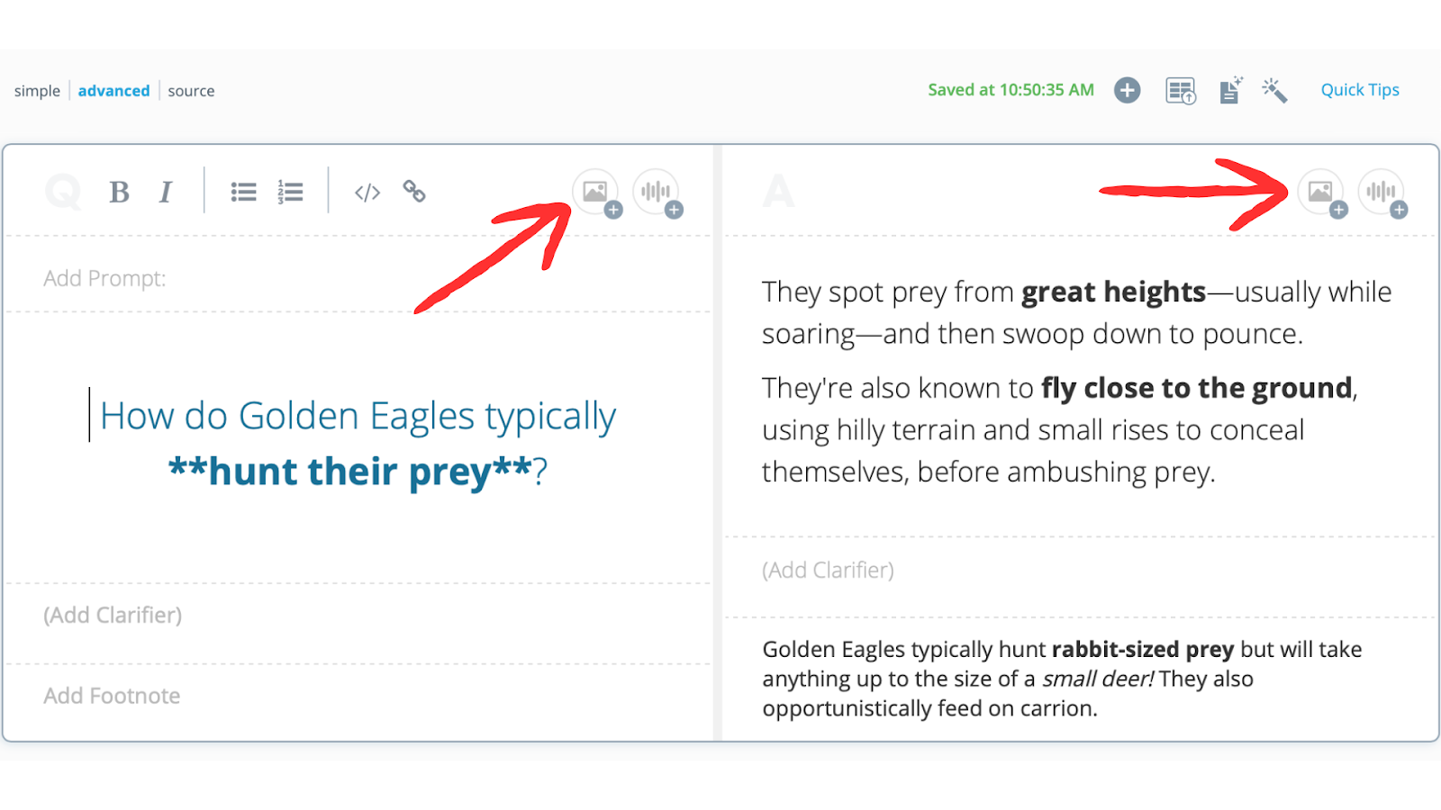 Add images to flashcards in Brainscape