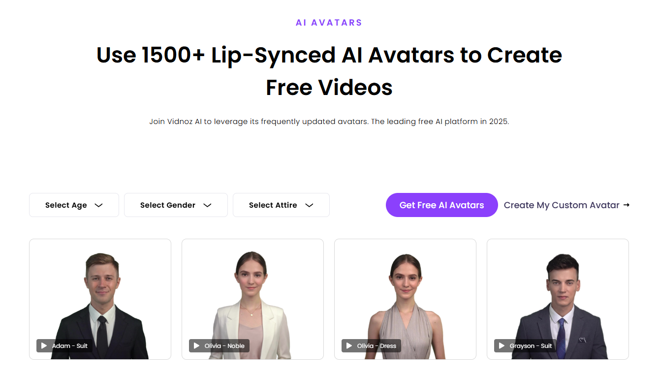 Step 2. Head to AI Avatar