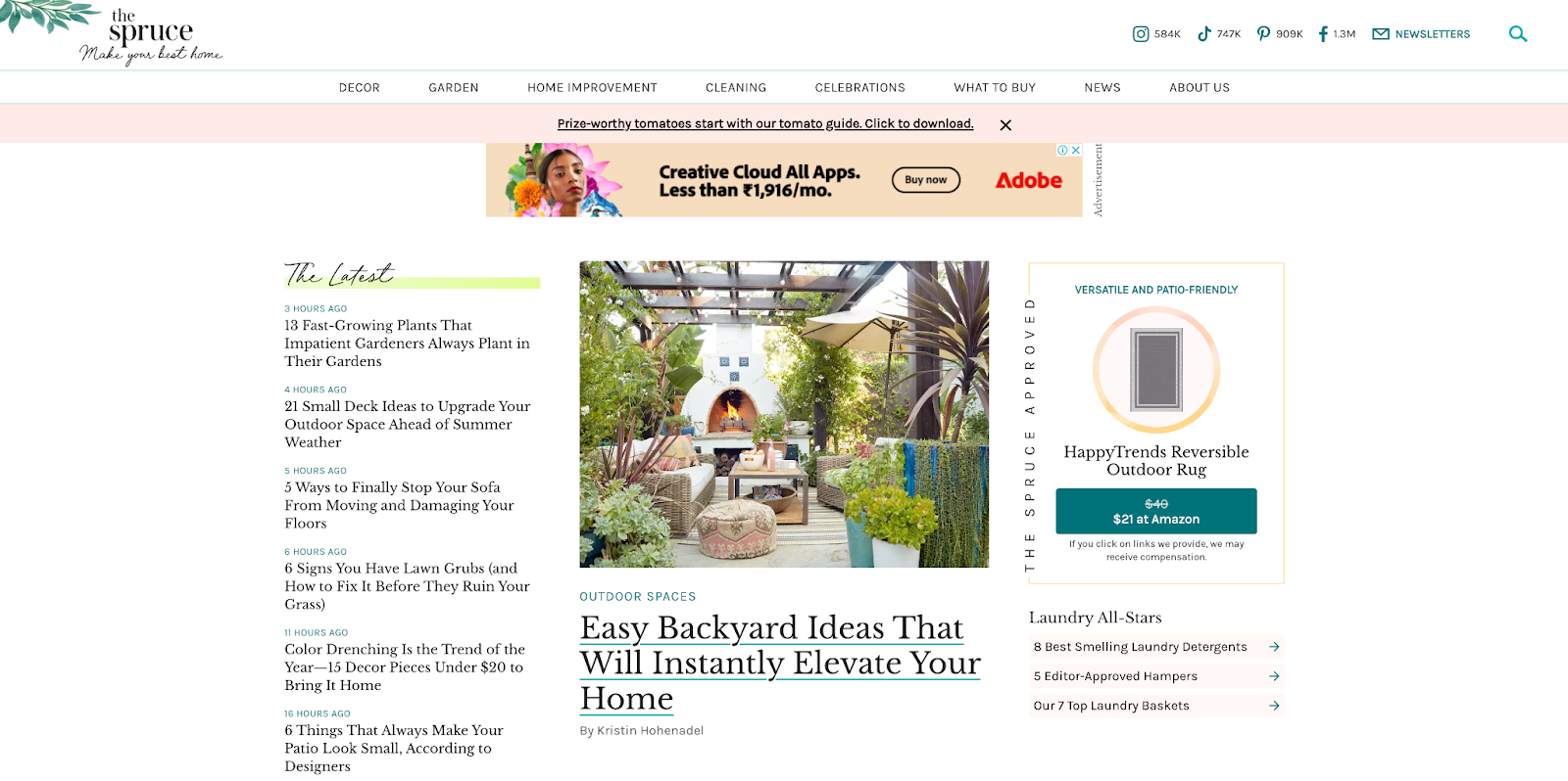 Niche blog example for faceless digital marketing 